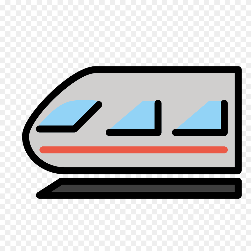 Light Rail Emoji Clipart, Railway, Transportation, Train, Vehicle Png