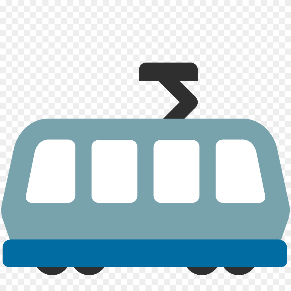 Light Rail Emoji Clipart, Transportation, Vehicle Png
