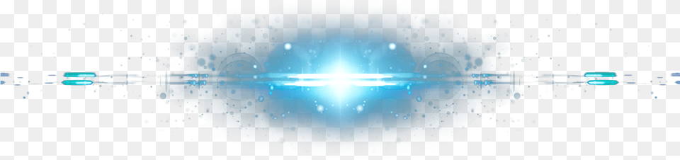 Light Space Horizon Blue Glow Effects Space Light, Nature, Flare, Lighting, Outdoors Free Png Download