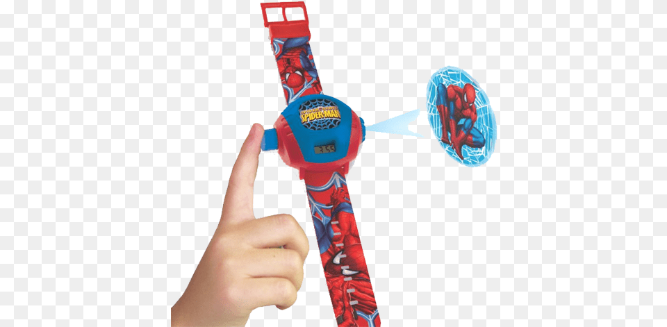 Light Spider Man Watch, Wristwatch, Electronics, Digital Watch, Arm Free Transparent Png