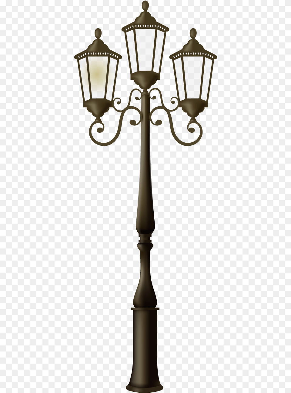 Light Street Lighting Lights City Frame Clipart Street Lamp Vector, Lampshade, Lamp Post, Chandelier Free Png Download