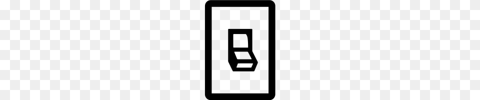 Light Switch Icons, Gray Free Png
