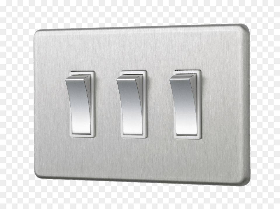 Light Switch Triple, Electrical Device Free Png Download