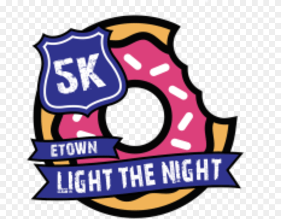 Light The Night 5k, Food, Sweets, Donut, Text Png Image
