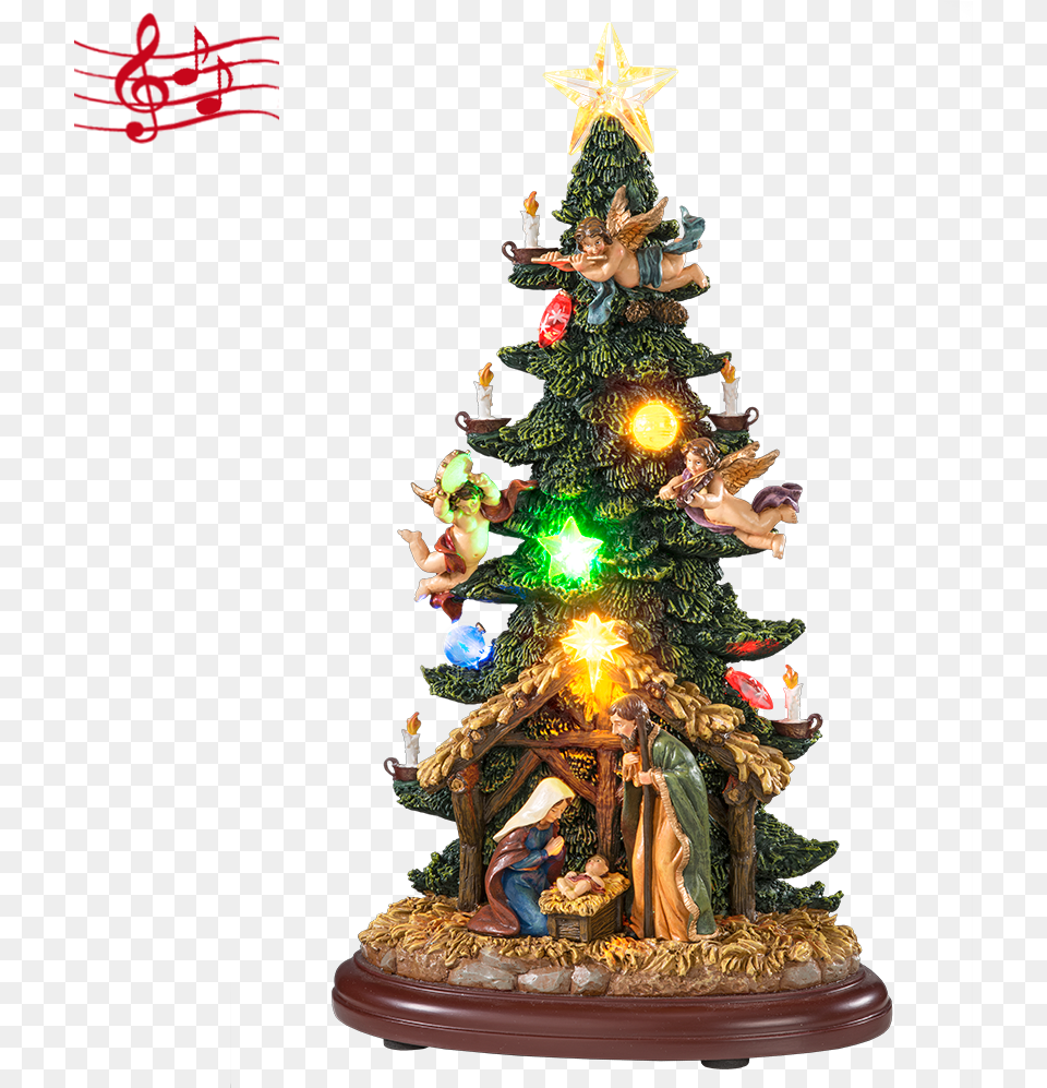 Light Tree Holy Family, Adult, Wedding, Person, Festival Free Png Download