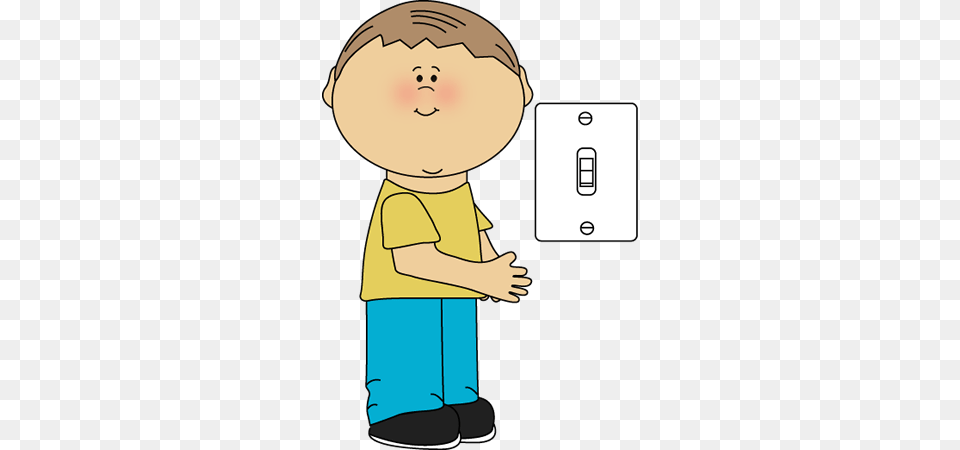 Light Turn Lights Off Clipart, Baby, Person, Electrical Device, Switch Free Transparent Png