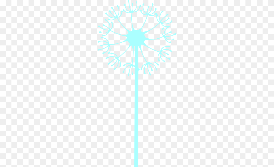 Light Turqoise Dandelion Clip Art, Flower, Plant, Person Free Png Download