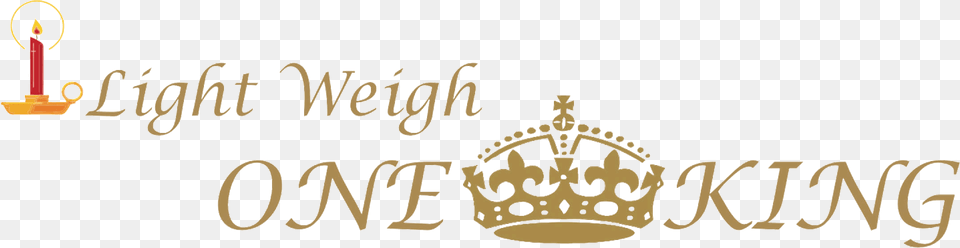 Light Weigh Lightweight One King, Accessories, Jewelry, Crown, Text Png Image