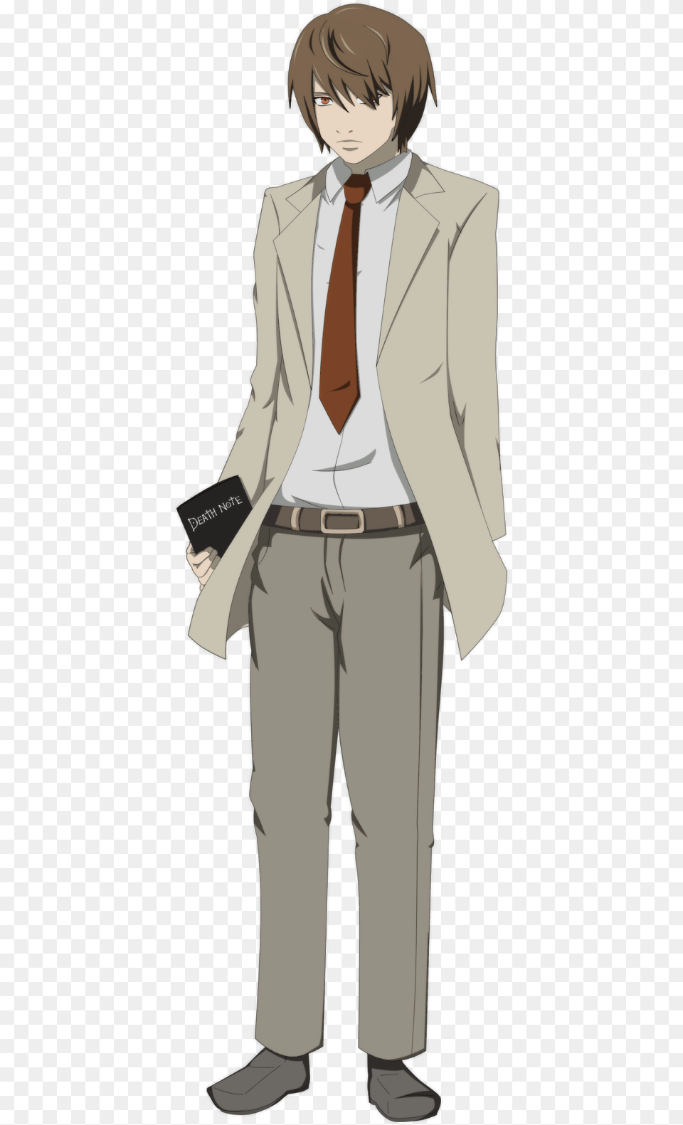 Light Yagami By Narutolover6219 Light Death Note Full Body, Accessories, Suit, Publication, Formal Wear Png Image