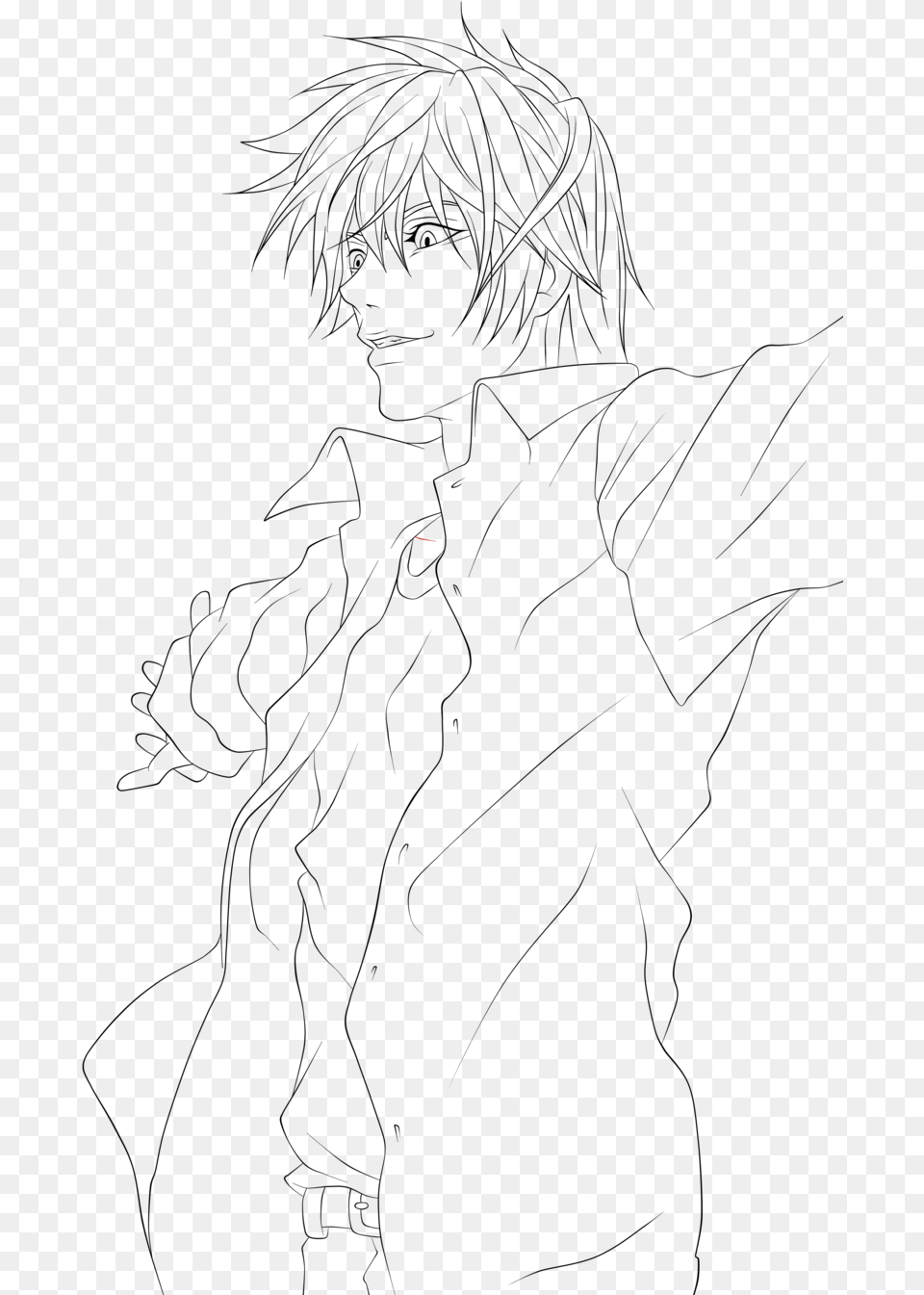 Light Yagami Line Art, Lighting, Outdoors Png Image