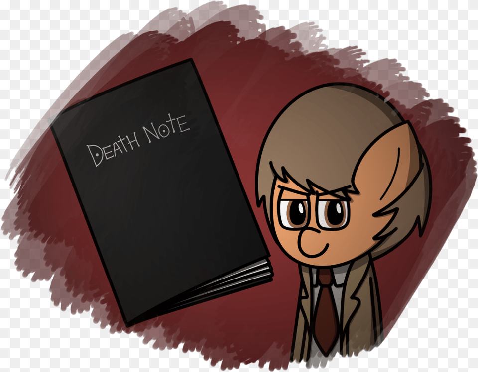 Light Yagami Necktie Ponified Cartoon, Book, Comics, Publication, Baby Png Image