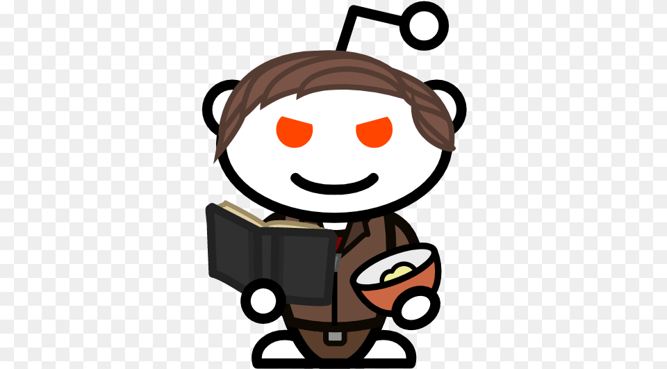 Light Yagami Snoo Reddit Snoovatar 2018, Book, Publication, Device, Grass Free Png Download