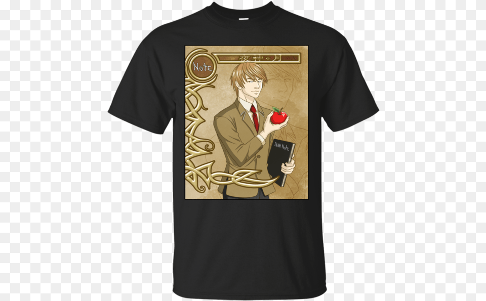 Light Yagami T Shirt Amp Hoodie Once A Chef Always A Chef, T-shirt, Book, Clothing, Comics Free Transparent Png