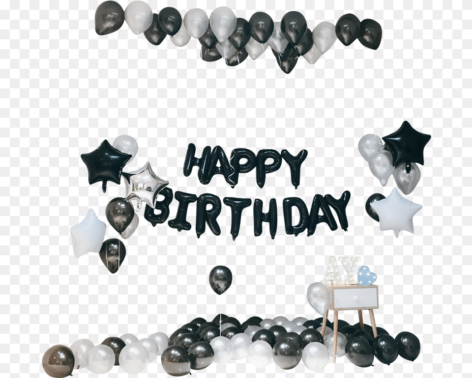 Lightbox Moreview Black Themed Birthday Party Full Size, Accessories, Jewelry, Bracelet, People Png