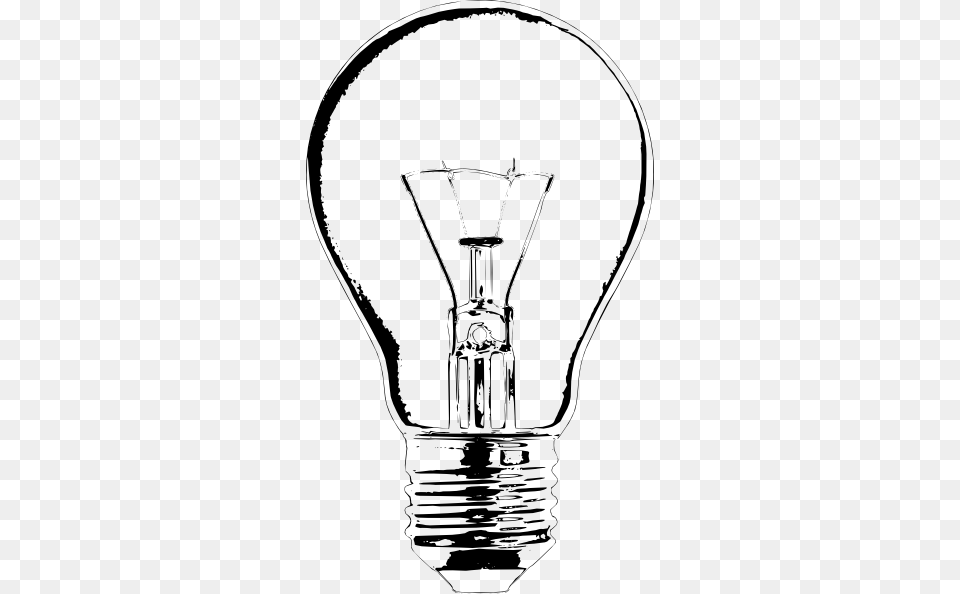 Lightbulb Clip Art Vector Light Bulb Drawing, Accessories, Jewelry, Necklace Free Png Download