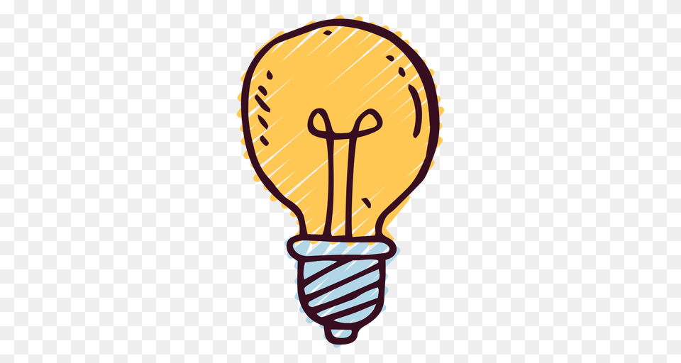 Lightbulb Doodle Icon, Light Free Transparent Png