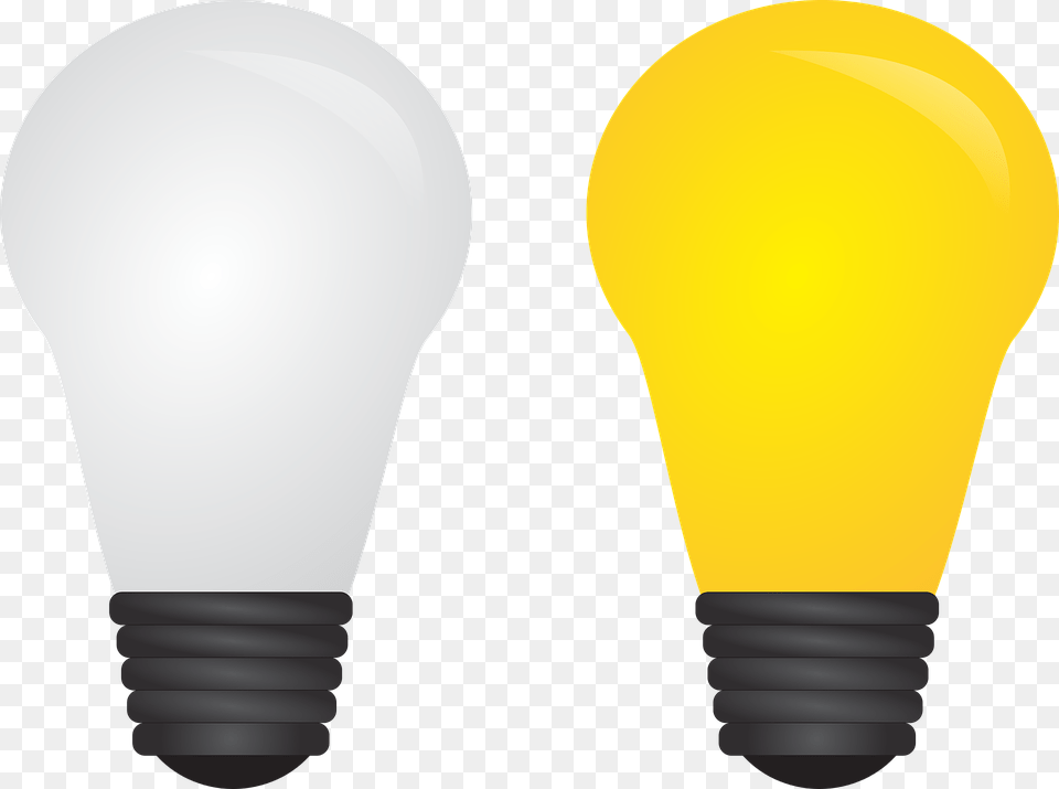 Lightbulb Idea Lamp No Background, Light Free Png