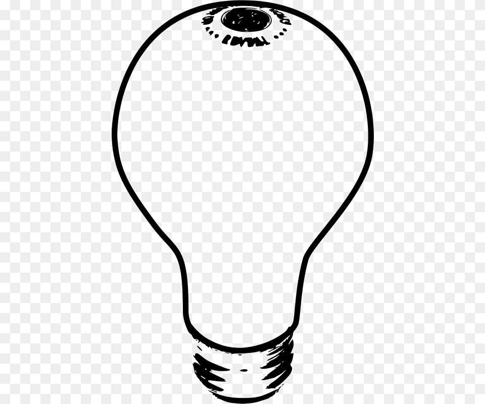 Lightbulb Jon Phillips, Gray Free Transparent Png