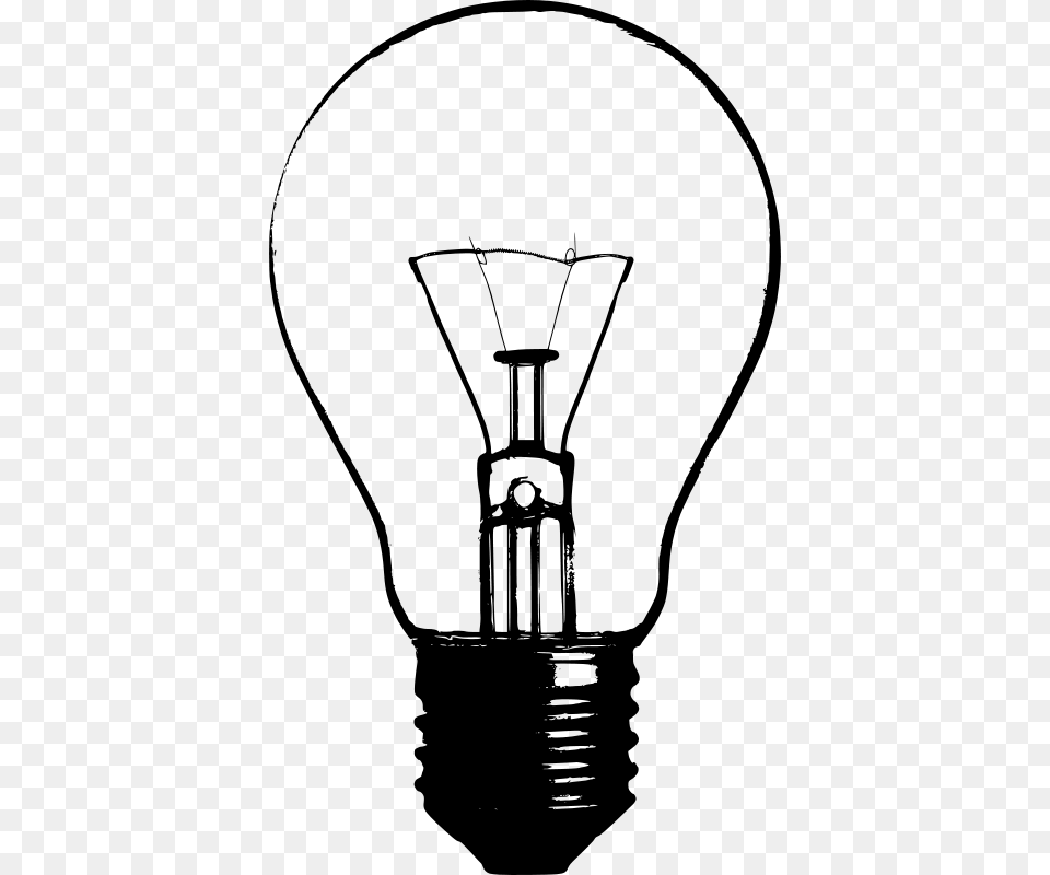 Lightbulb Jon Phillips, Gray Free Png Download