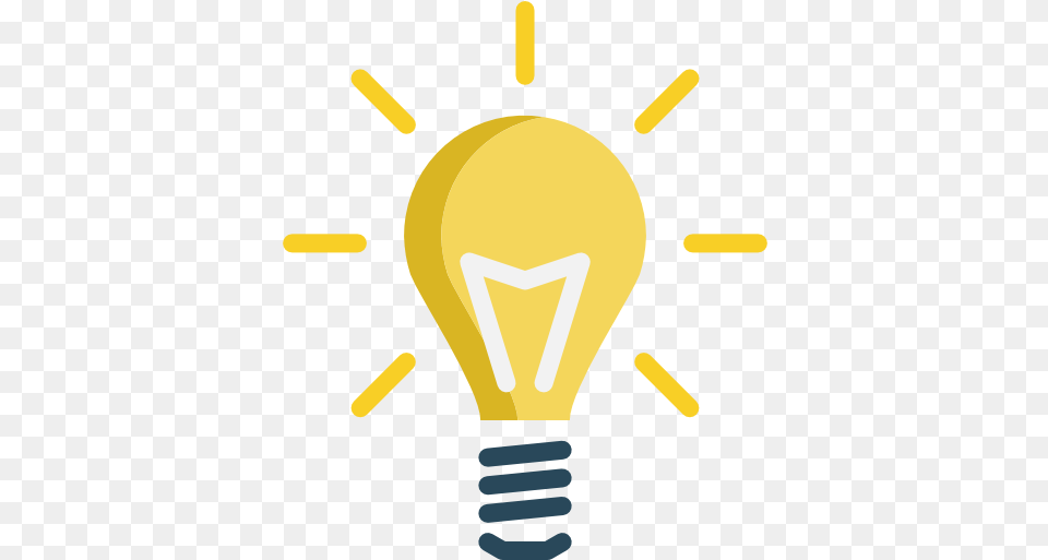 Lightbulb Light Bulb Flat Icon Png