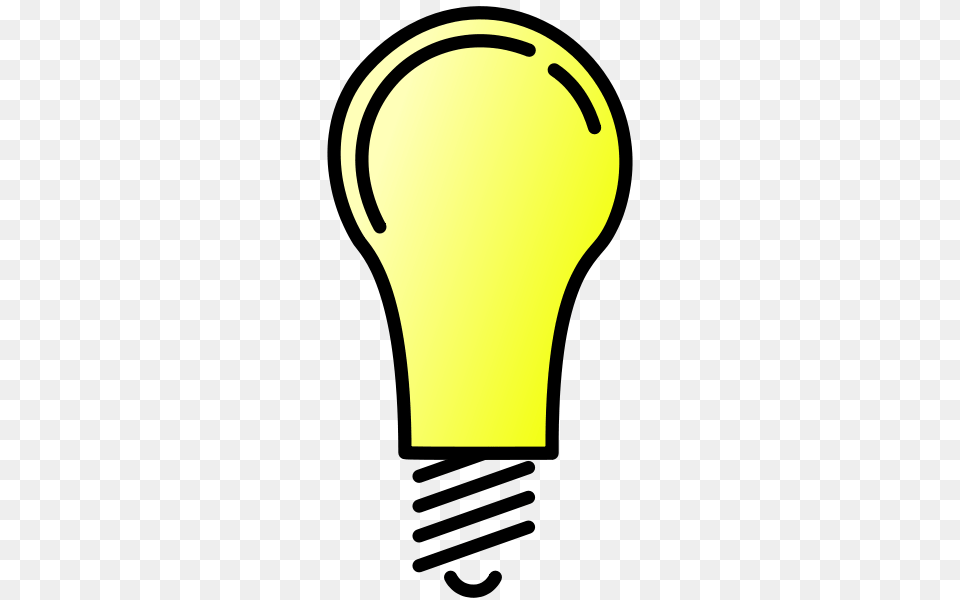 Lightbulb Lit Clip Arts For Web, Light, Lighting, Cutlery, Spoon Png