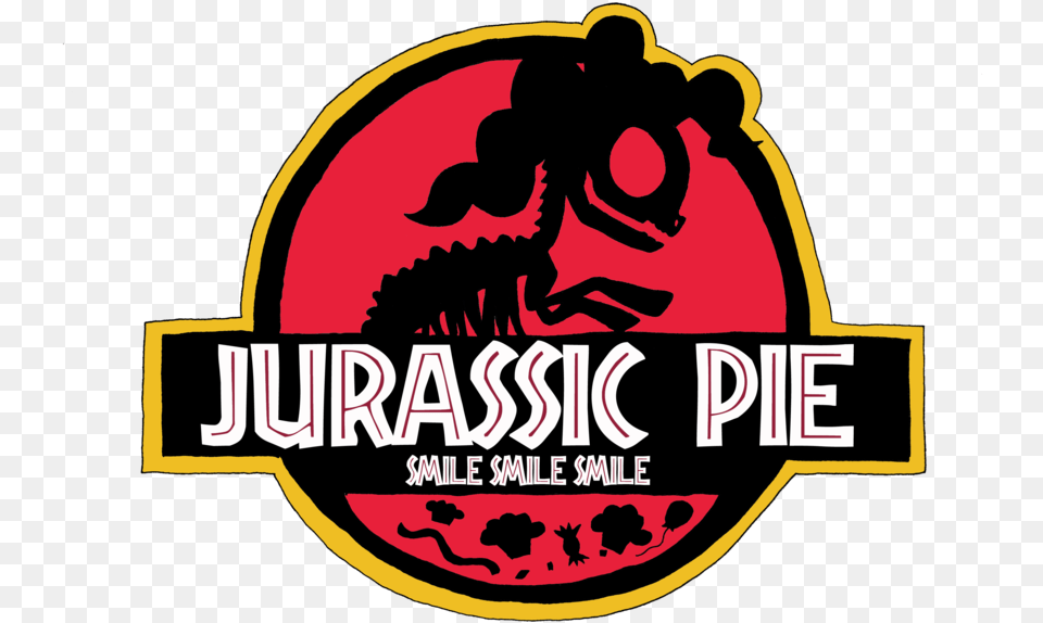 Lightdegel Jurassic Park Logo Pinkie Pie Ponies Logo Jurassic Park, Animal, Dinosaur, Reptile, Architecture Free Png Download