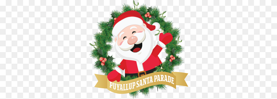 Lighted Santa Parade U2013 Puyallup Main Street Association Santa Claus, Baby, Person, Plant, Tree Png
