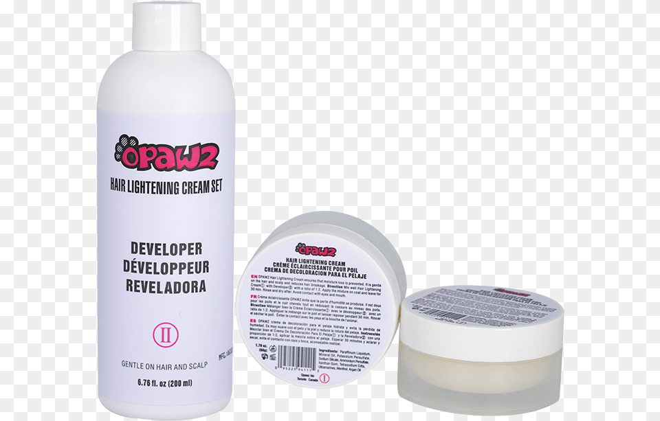 Lightening Cream And Developer Value Pack Cosmetics, Bottle, Lotion Free Transparent Png