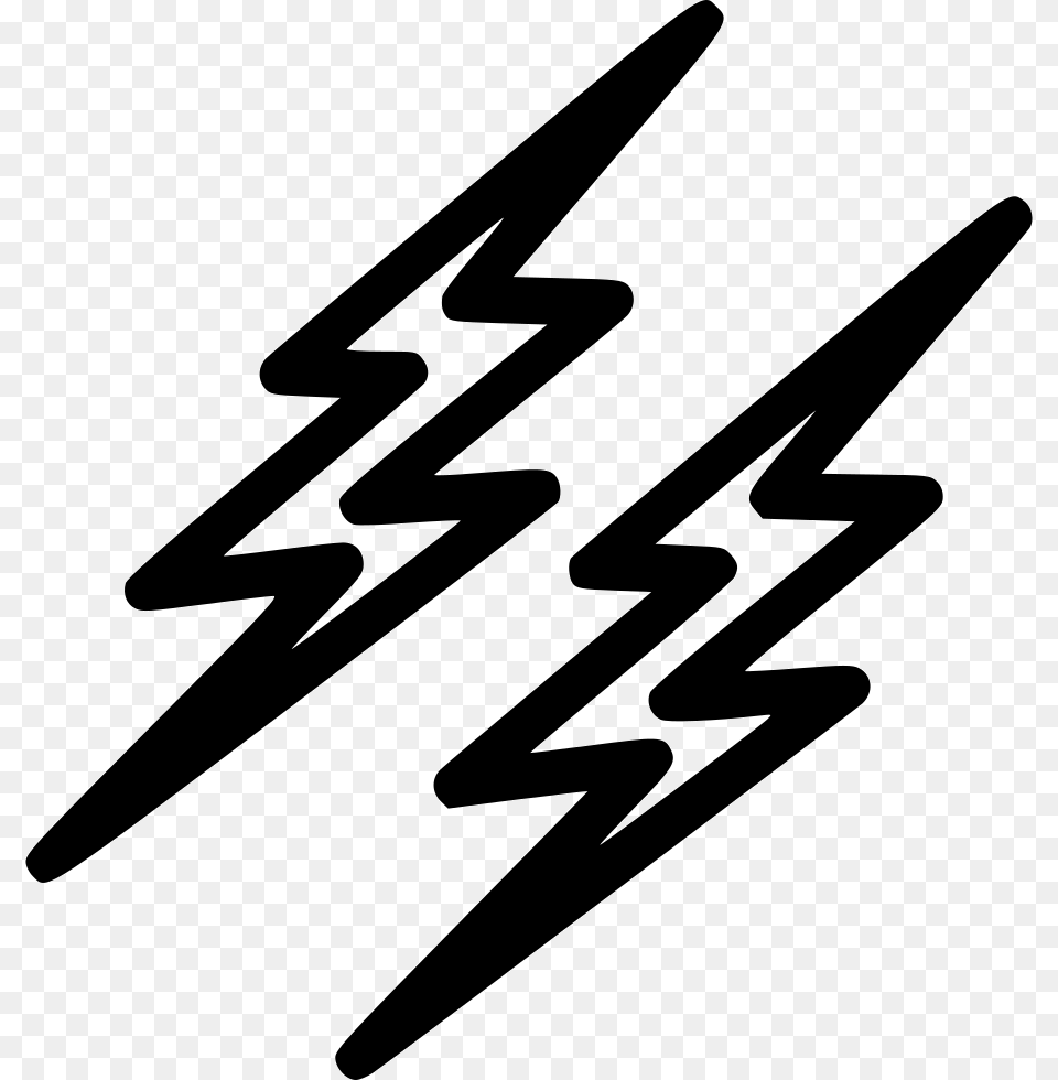 Lightening Ii Comments Icon, Cutlery, Fork, Text, Handwriting Free Transparent Png