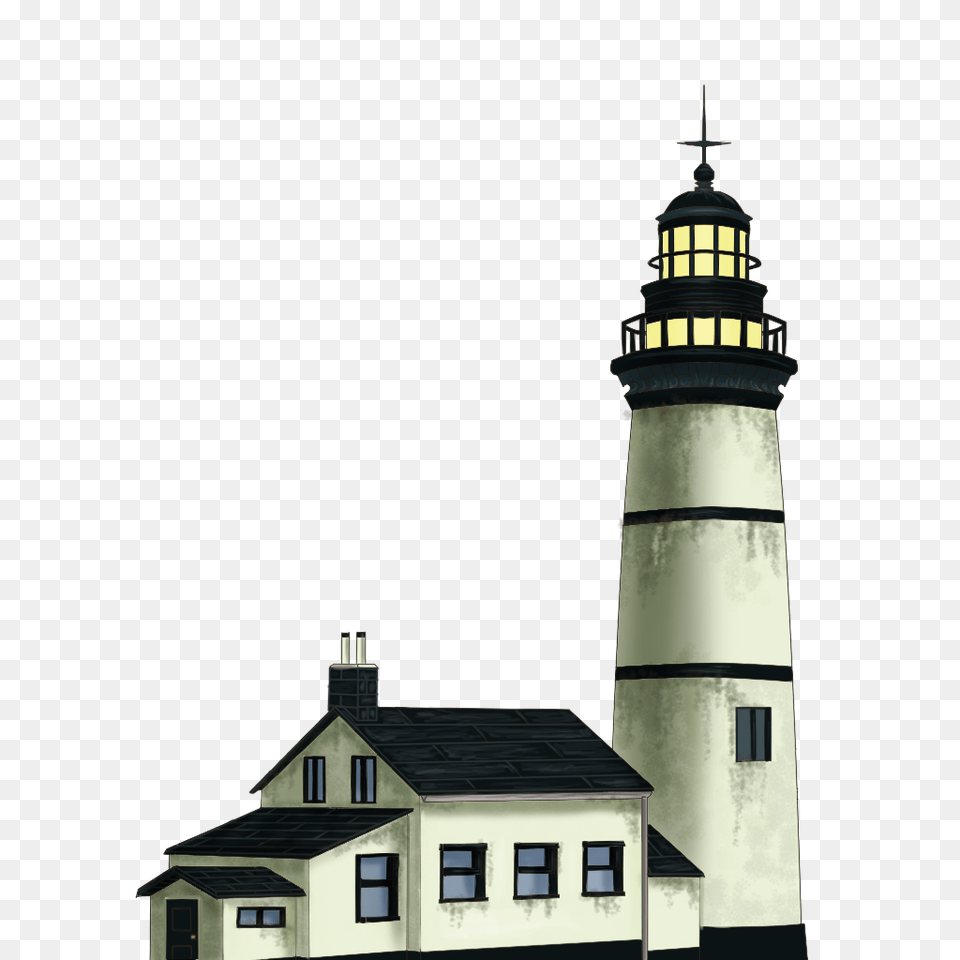 Lighthouse, Architecture, Building, Monastery, Beacon Free Png Download