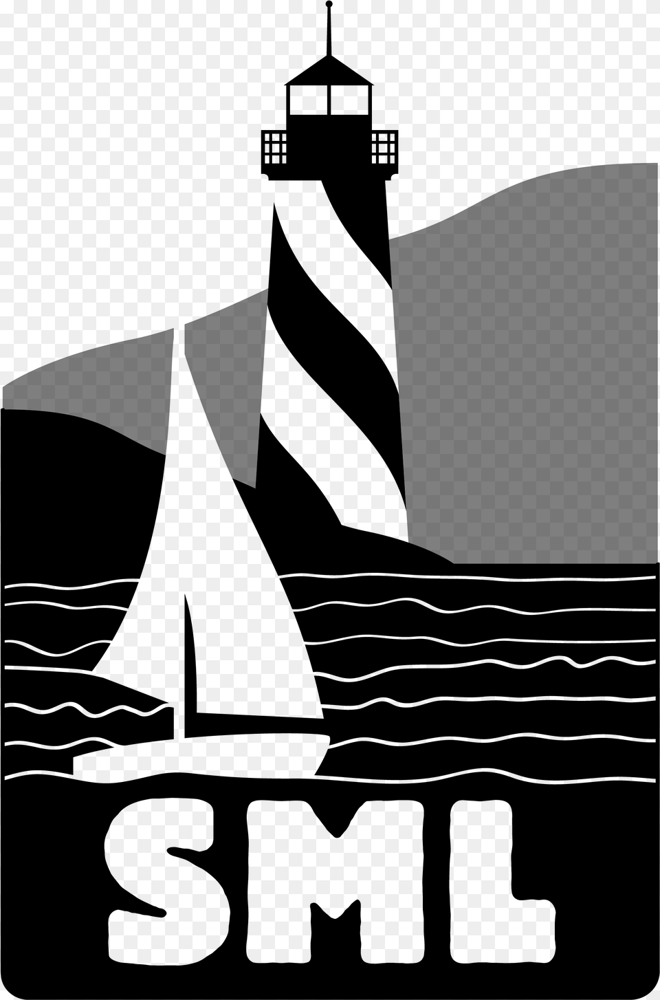Lighthouse, Gray Free Transparent Png