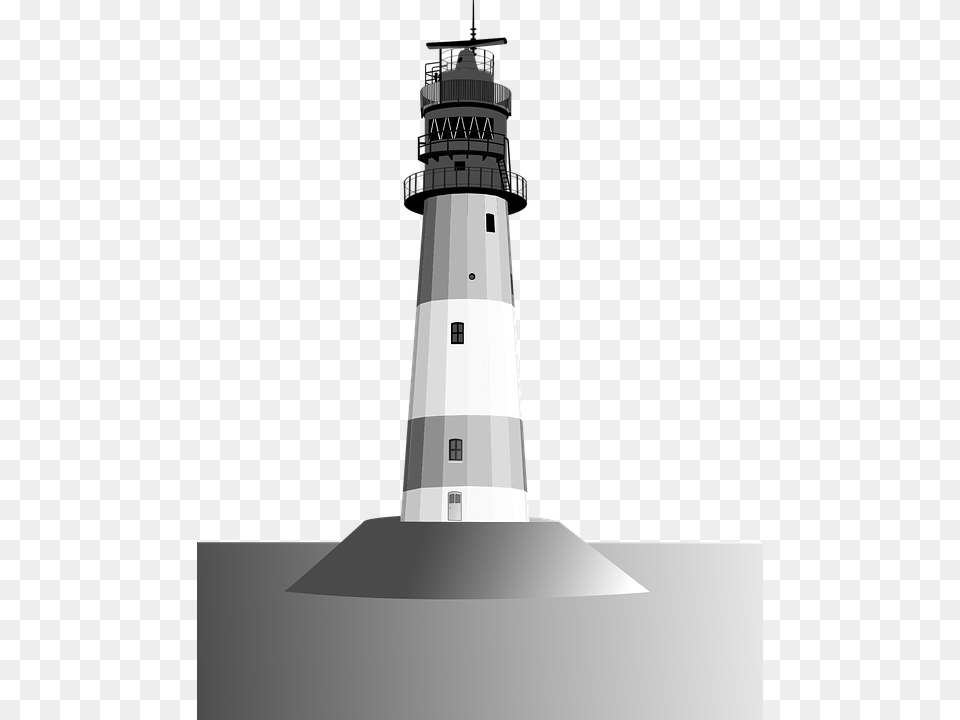 Lighthouse, Architecture, Beacon, Building, Tower Free Png Download
