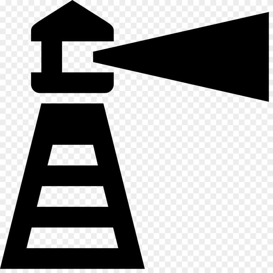 Lighthouse, Gray Png Image