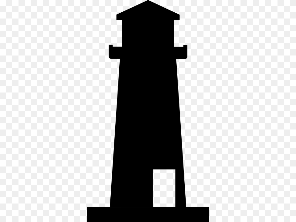 Lighthouse, Gray Free Transparent Png