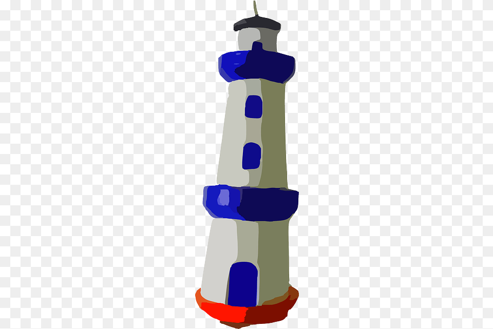 Lighthouse Blue Cartoon Direction Navigation Ocean Deniz Feneri Vektr, Lamp, Person Free Transparent Png