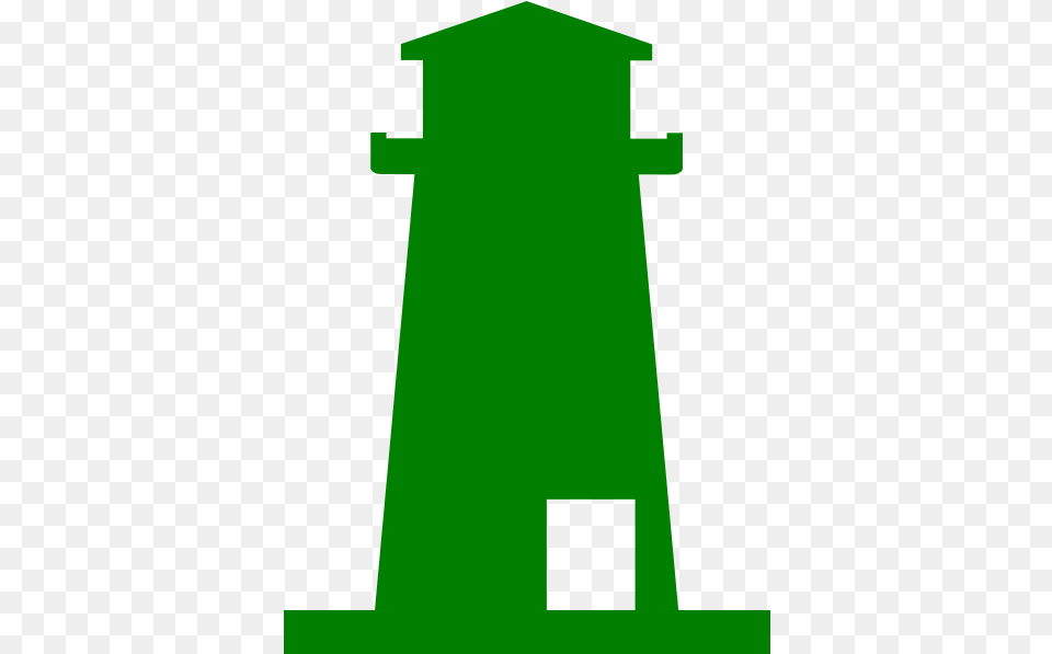 Lighthouse Clip Art, Green Free Png