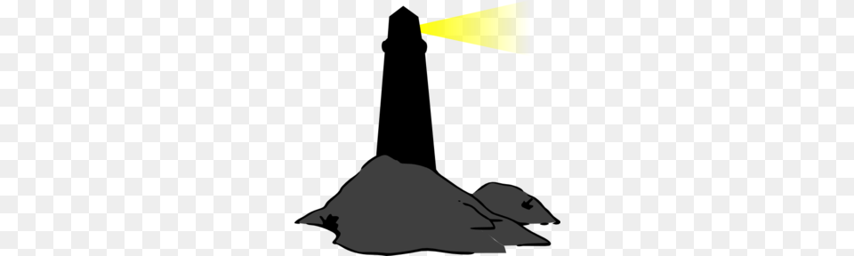 Lighthouse Clip Art Black And White, Person Free Png