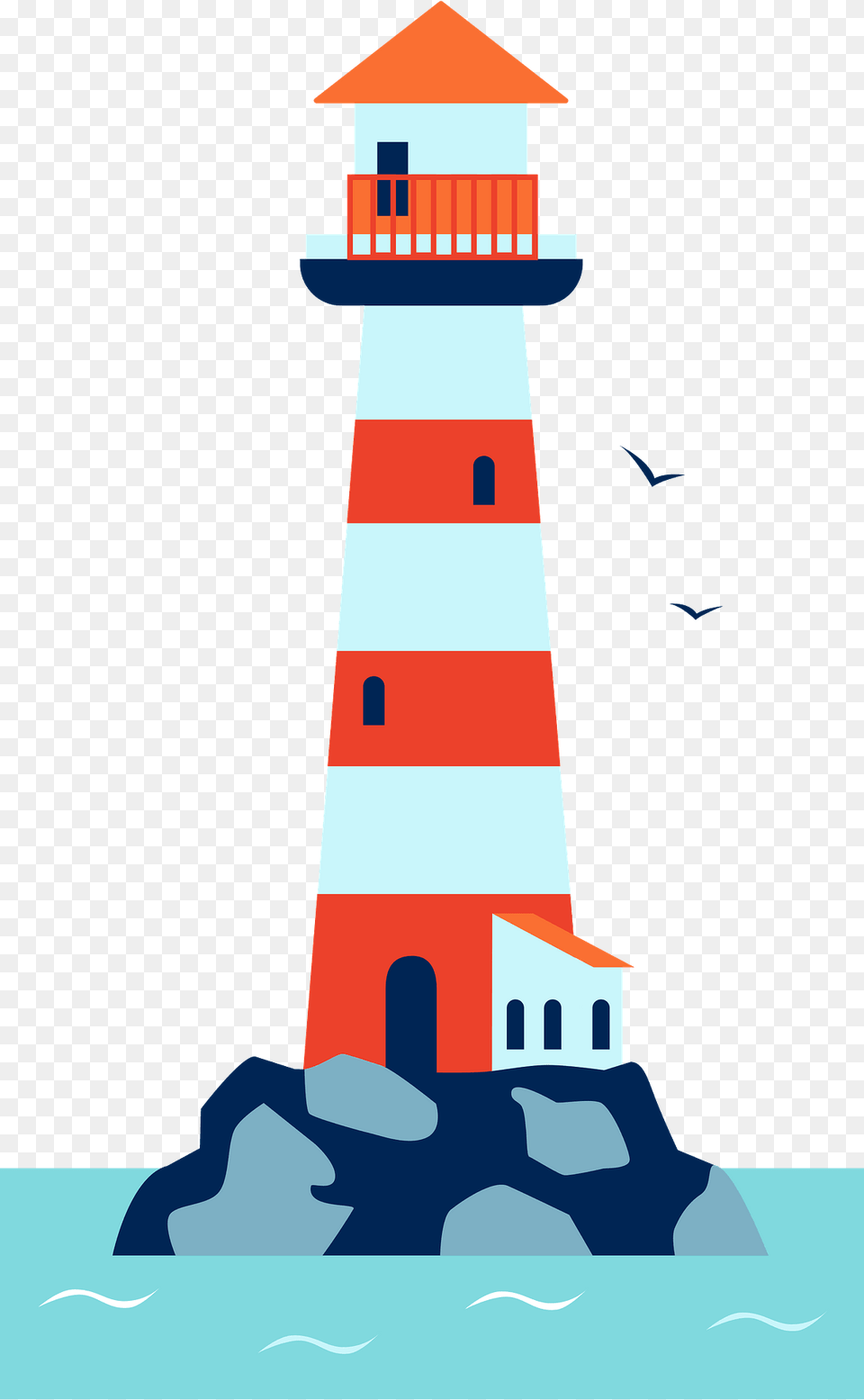 Lighthouse Clipart, Architecture, Building, Tower, Animal Free Png