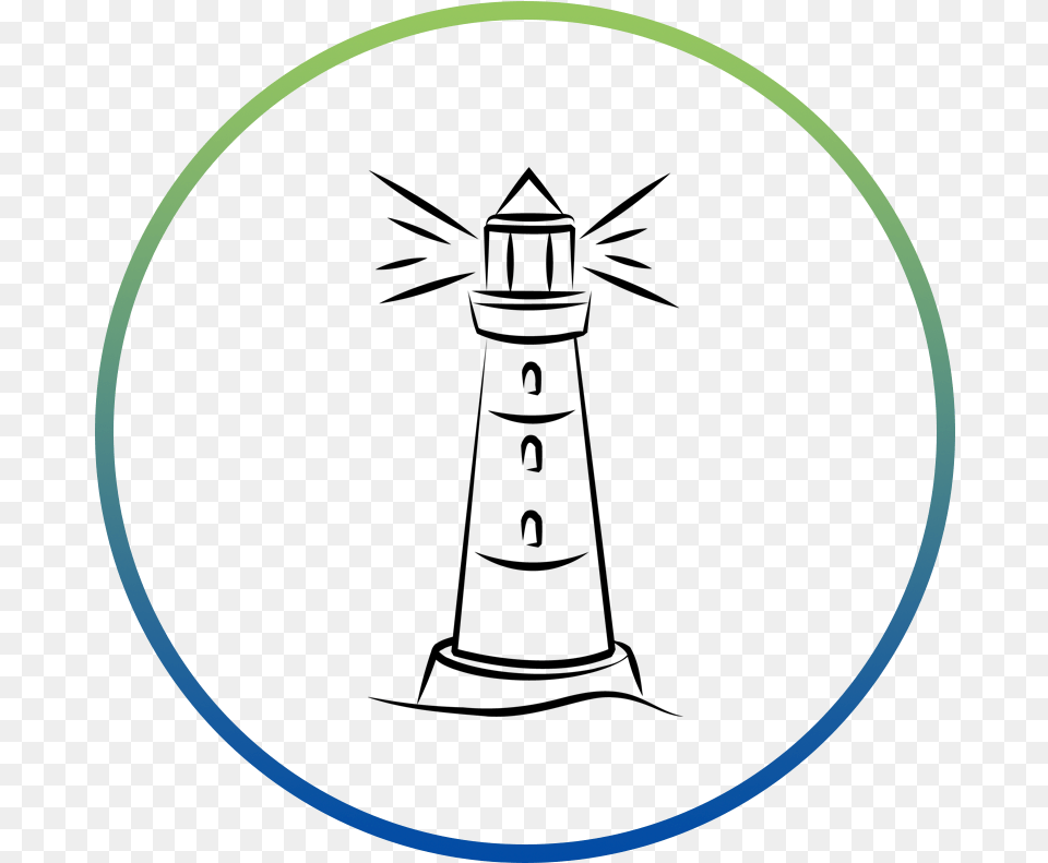 Lighthouse Clipart Democracy Line Art, Oval, Hoop Free Png Download