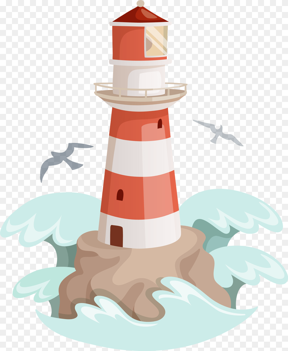 Lighthouse Clipart Image Lighthouse, Architecture, Building, Tower, Beacon Free Png Download