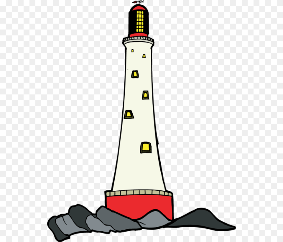 Lighthouse Clipart Image Lighthouse, Rocket, Weapon, Architecture, Building Free Transparent Png
