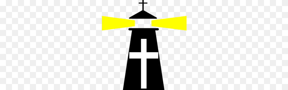 Lighthouse Cross Clip Art, Symbol, People, Person Free Png Download