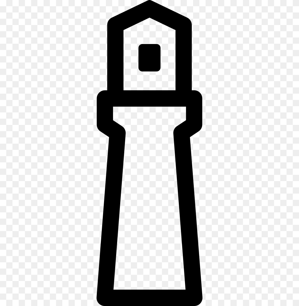 Lighthouse Icon Stencil, Gas Pump, Machine, Pump Free Png Download