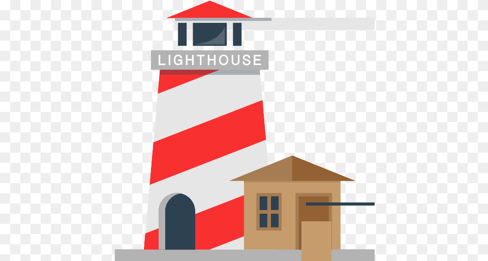 Lighthouse Icon House, Architecture, Building, Tower, Beacon Free Png Download