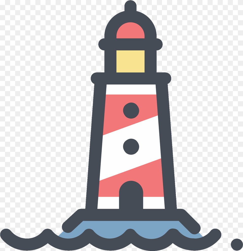 Lighthouse Icon Whatsapp Image With Icon Lighthouse, Architecture, Building, Tower, Beacon Free Png