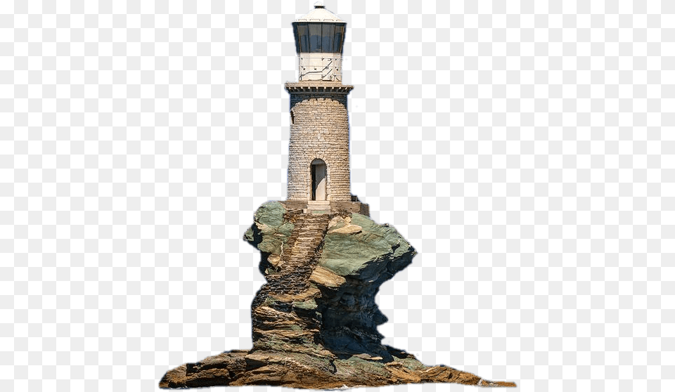 Lighthouse On Rock Clip Arts Faro Fondo Transparente, Architecture, Building, Tower, Beacon Png