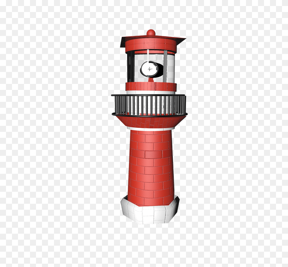 Lighthouse Red, Architecture, Beacon, Building, Tower Png