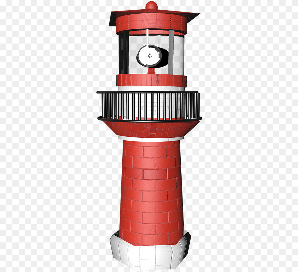 Lighthouse Red Transparent Portable Network Graphics, Architecture, Building, Tower, Beacon Free Png