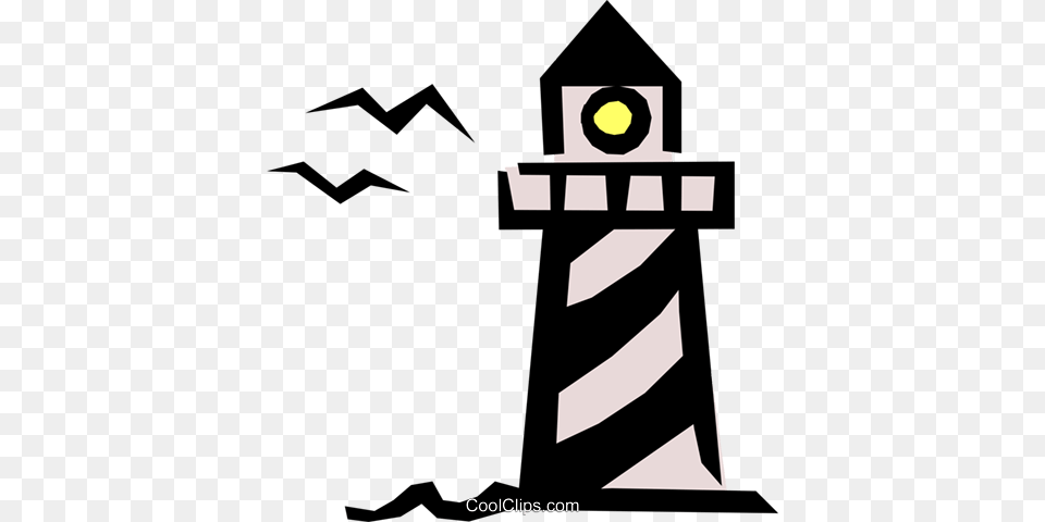 Lighthouse Royalty Free Vector Clip Art Illustration, Cross, Symbol, Architecture, Building Png