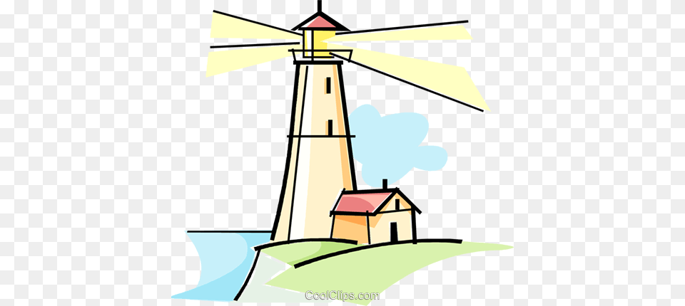 Lighthouse Royalty Free Vector Clip Art Illustration, Machine, Engine, Motor, Turbine Png Image